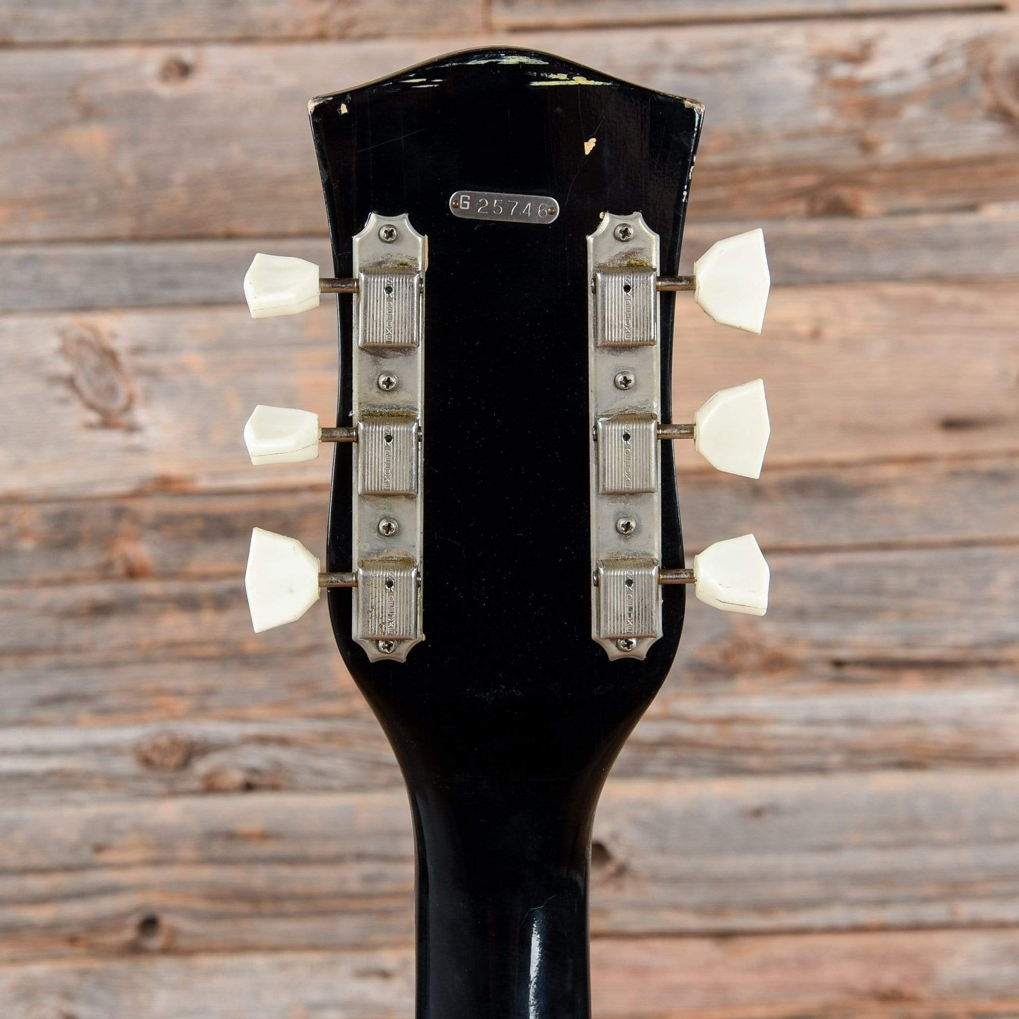 Valco Folkstar Black 1964 Electric Guitars / Semi-Hollow