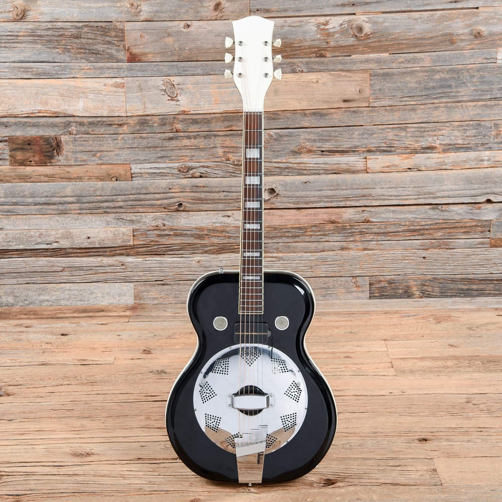 Valco Folkstar Black 1964 Electric Guitars / Semi-Hollow