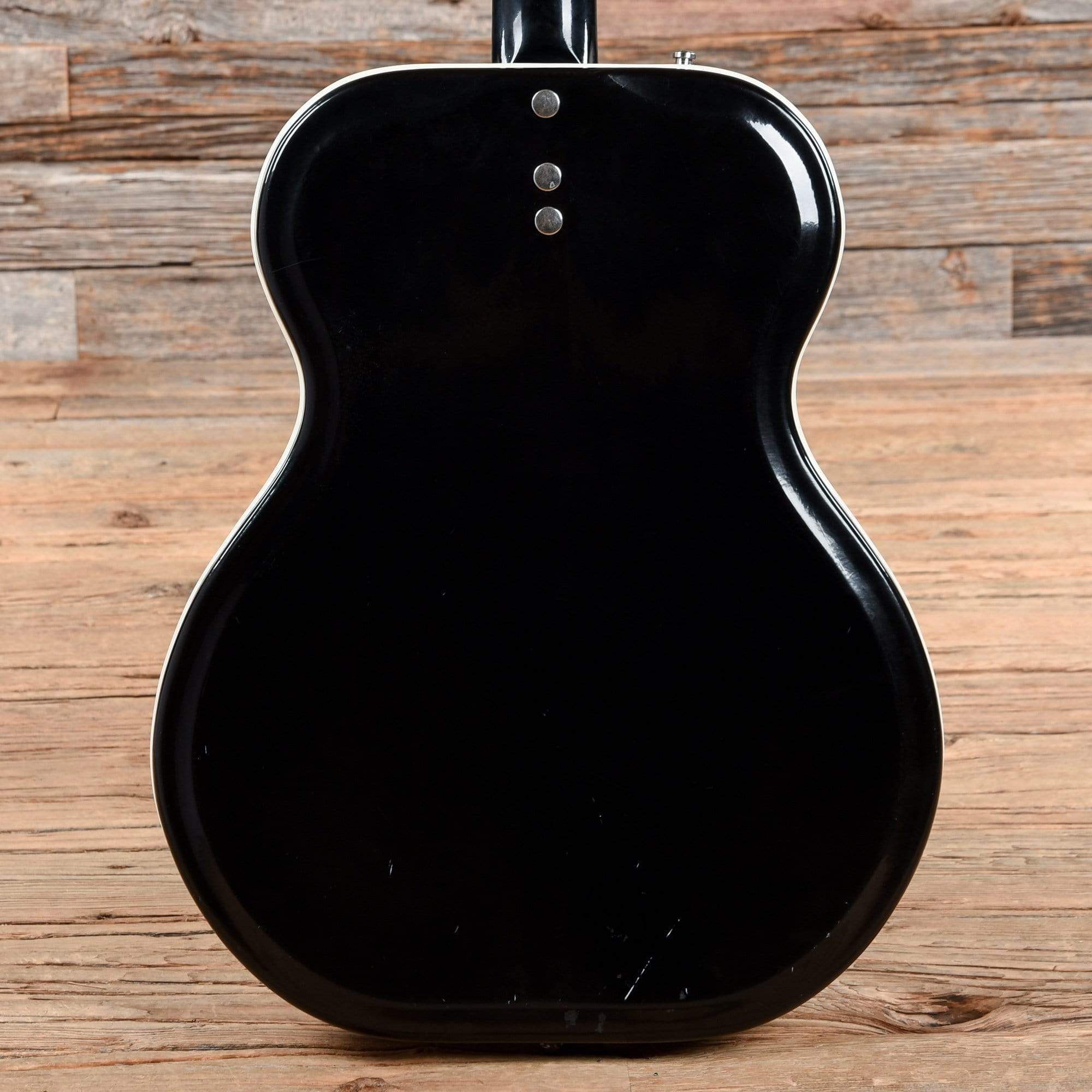 Valco Folkstar Black 1964 Electric Guitars / Semi-Hollow