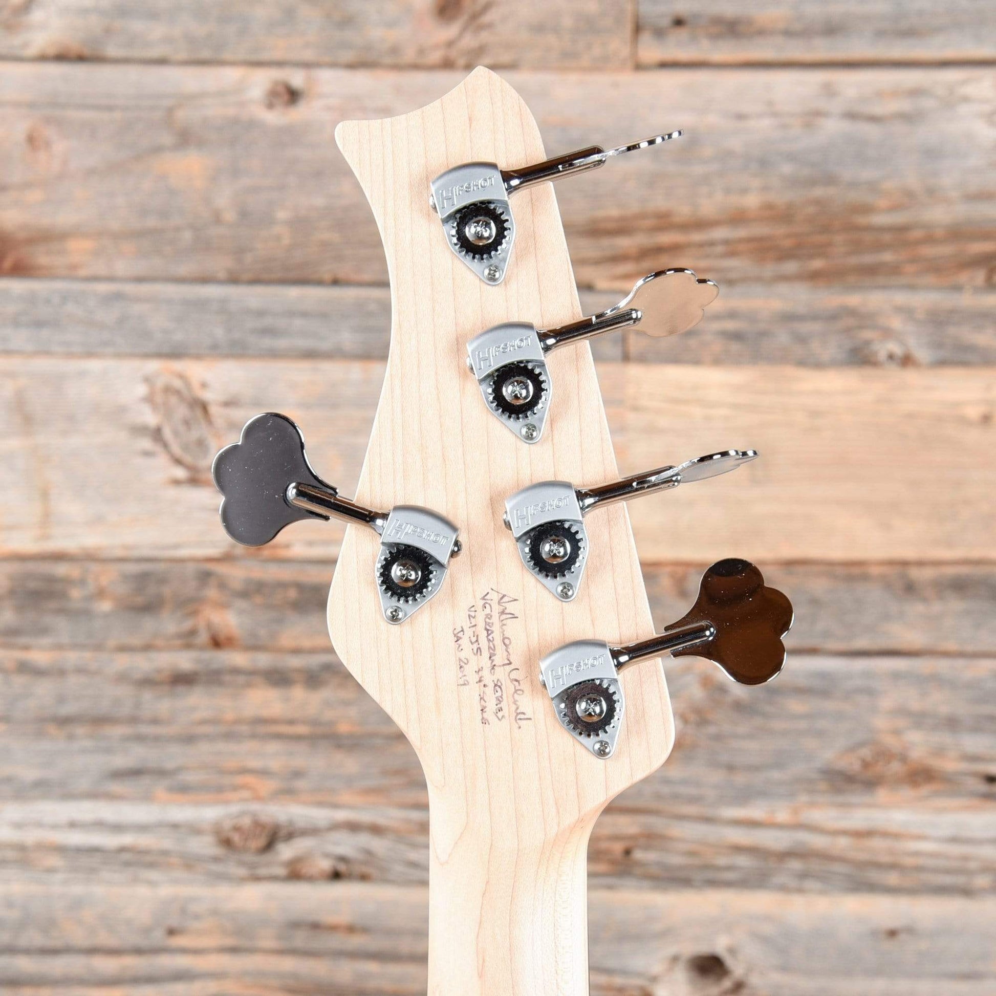 Valenti V21-J5 Blue Satin 2019 Bass Guitars / 5-String or More