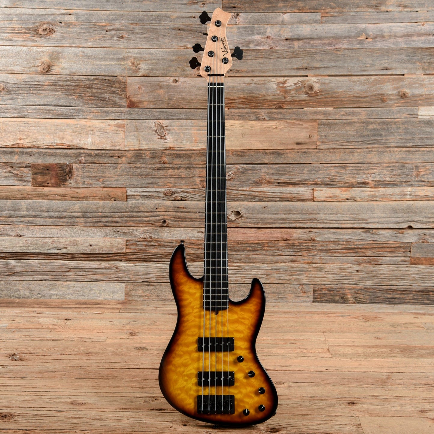 Valenti V21 Sunburst 2017 Bass Guitars / 5-String or More