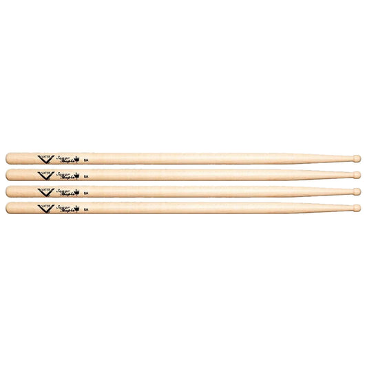 Vater 8A Sugar Maple Wood Tip Drum Sticks (2 Pair Bundle) Drums and Percussion / Parts and Accessories / Drum Sticks and Mallets