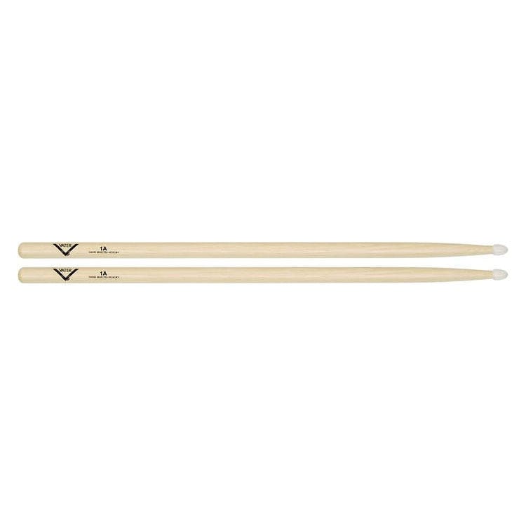 Vater Hickory 1A Nylon Tip Drum Sticks Drums and Percussion / Parts and Accessories / Drum Sticks and Mallets