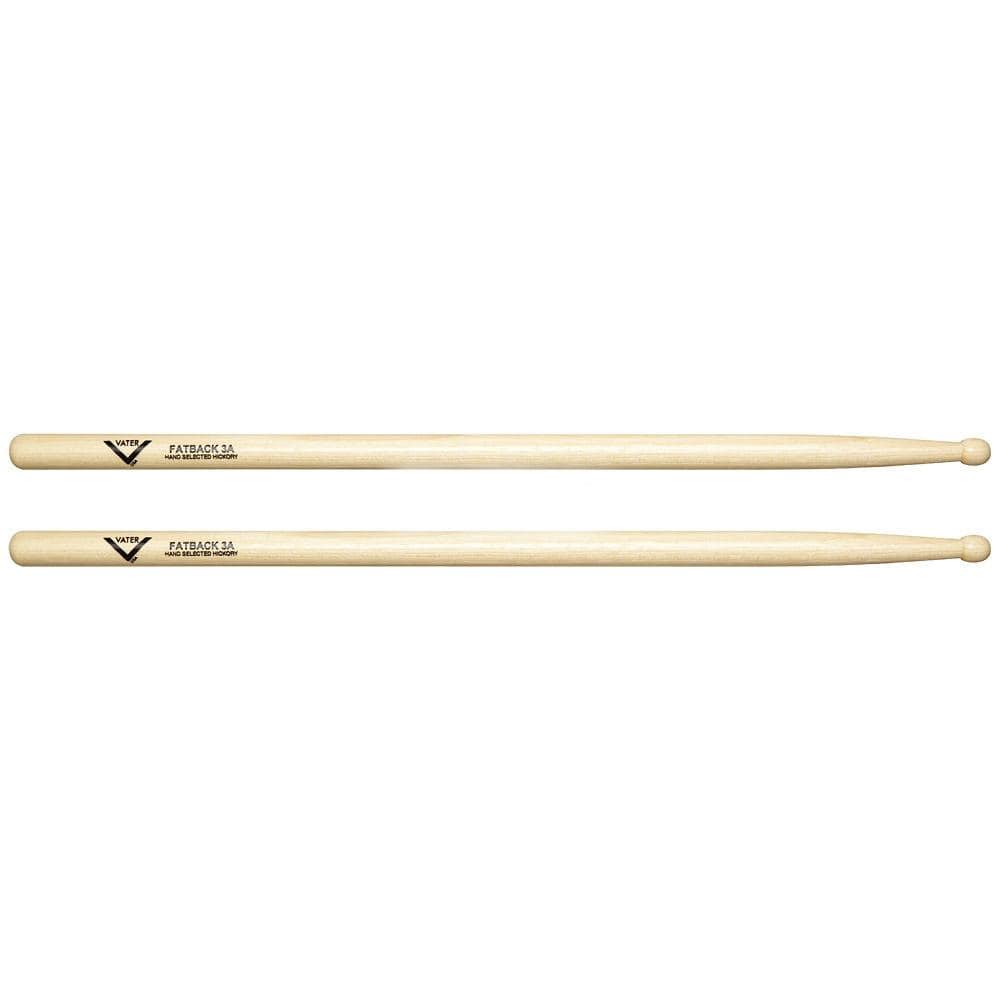 Vater Hickory 3A Fatback Wood Tip Drum Sticks Drums and Percussion / Parts and Accessories / Drum Sticks and Mallets