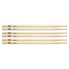Vater Hickory 8A Wood Tip Drum Sticks (3 Pair Bundle) Drums and Percussion / Parts and Accessories / Drum Sticks and Mallets