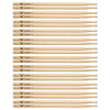 Vater Hickory Los Angeles 5A Nylon Tip Drum Sticks (12 Pair Bundle) Drums and Percussion / Parts and Accessories / Drum Sticks and Mallets
