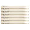 Vater Hickory New Orleans Jazz Nylon Tip Drum Sticks (6 Pair Bundle) Drums and Percussion / Parts and Accessories / Drum Sticks and Mallets