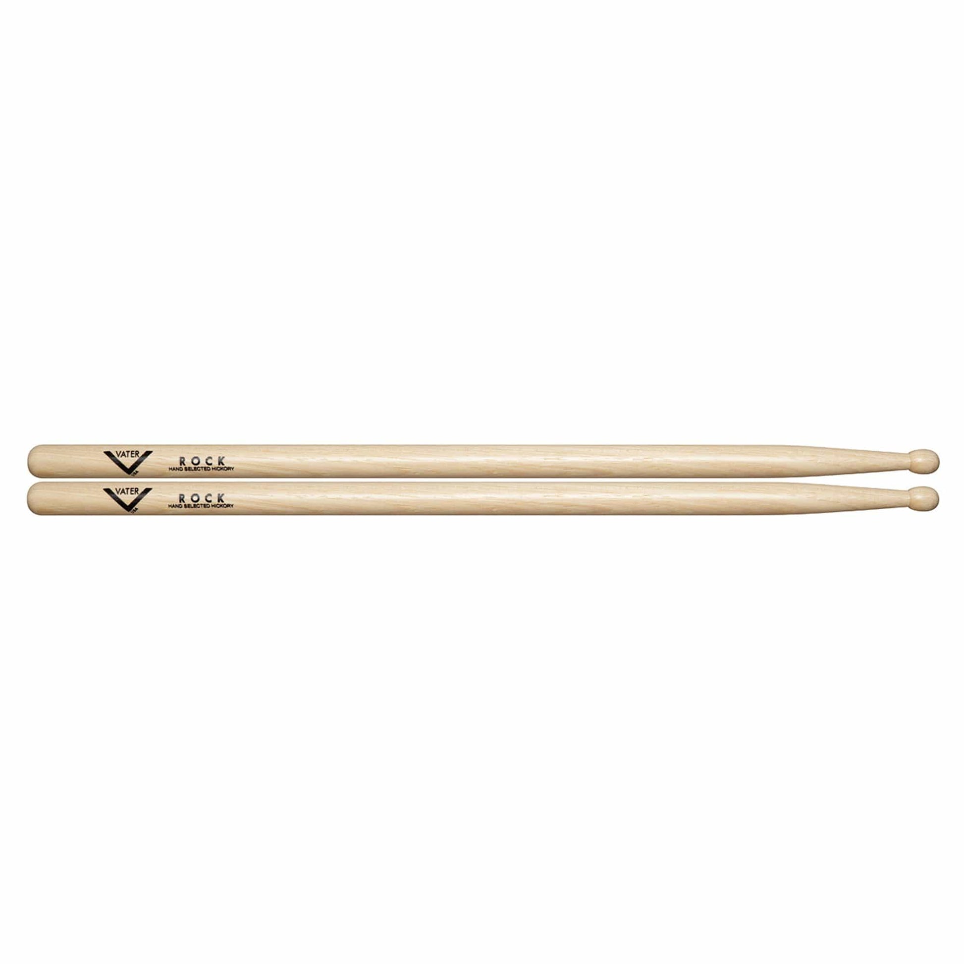 Vater Hickory Rock Wood Tip Drum Sticks Drums and Percussion / Parts and Accessories / Drum Sticks and Mallets