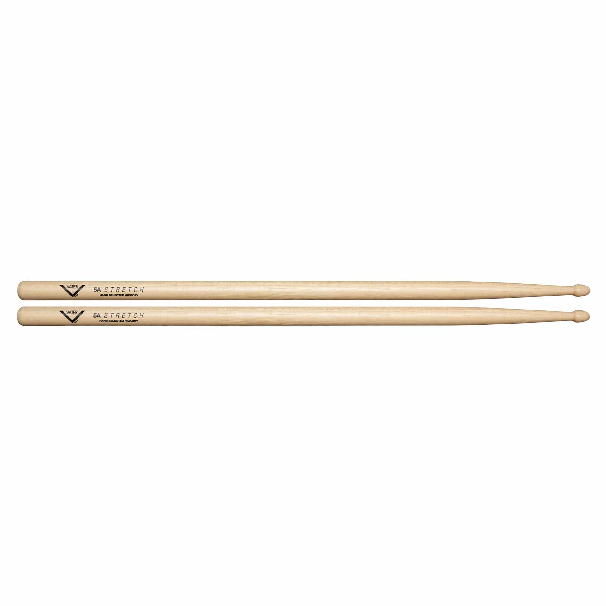 Vater Hickory Stretch 5A Drum Sticks Drums and Percussion / Parts and Accessories / Drum Sticks and Mallets