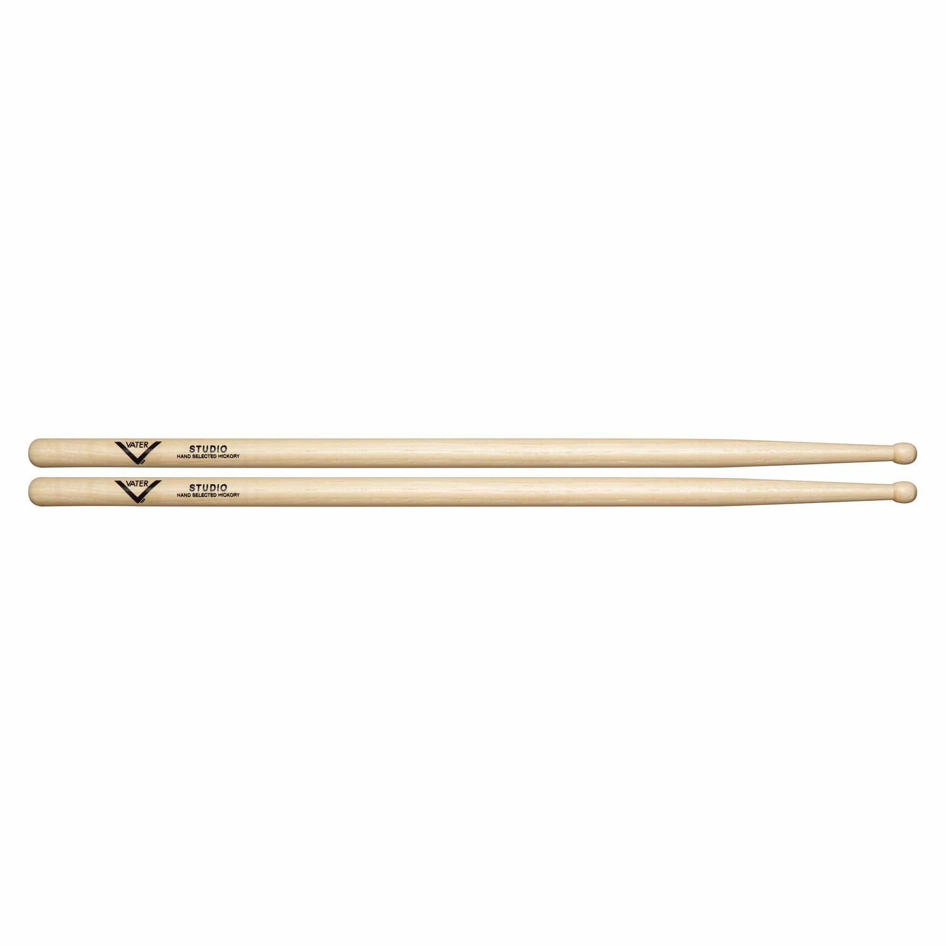 Vater Hickory Studio Wood Tip Drum Sticks Drums and Percussion / Parts and Accessories / Drum Sticks and Mallets