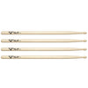 Vater Sugar Maple 5B Wood Tip Drum Sticks (2 Pair Bundle) Drums and Percussion / Parts and Accessories / Drum Sticks and Mallets