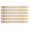 Vater Hickory West Side Wood Tip Drum Sticks (6 Pair Bundle) Drums and Percussion