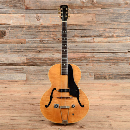Vega Archtop Natural 1940s Electric Guitars / Hollow Body