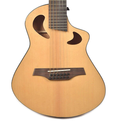 Veillette Avante Series Gryphon 18.5” Scale D-Tuned 12-String Acoustic-Electric Natural Acoustic Guitars / 12-String
