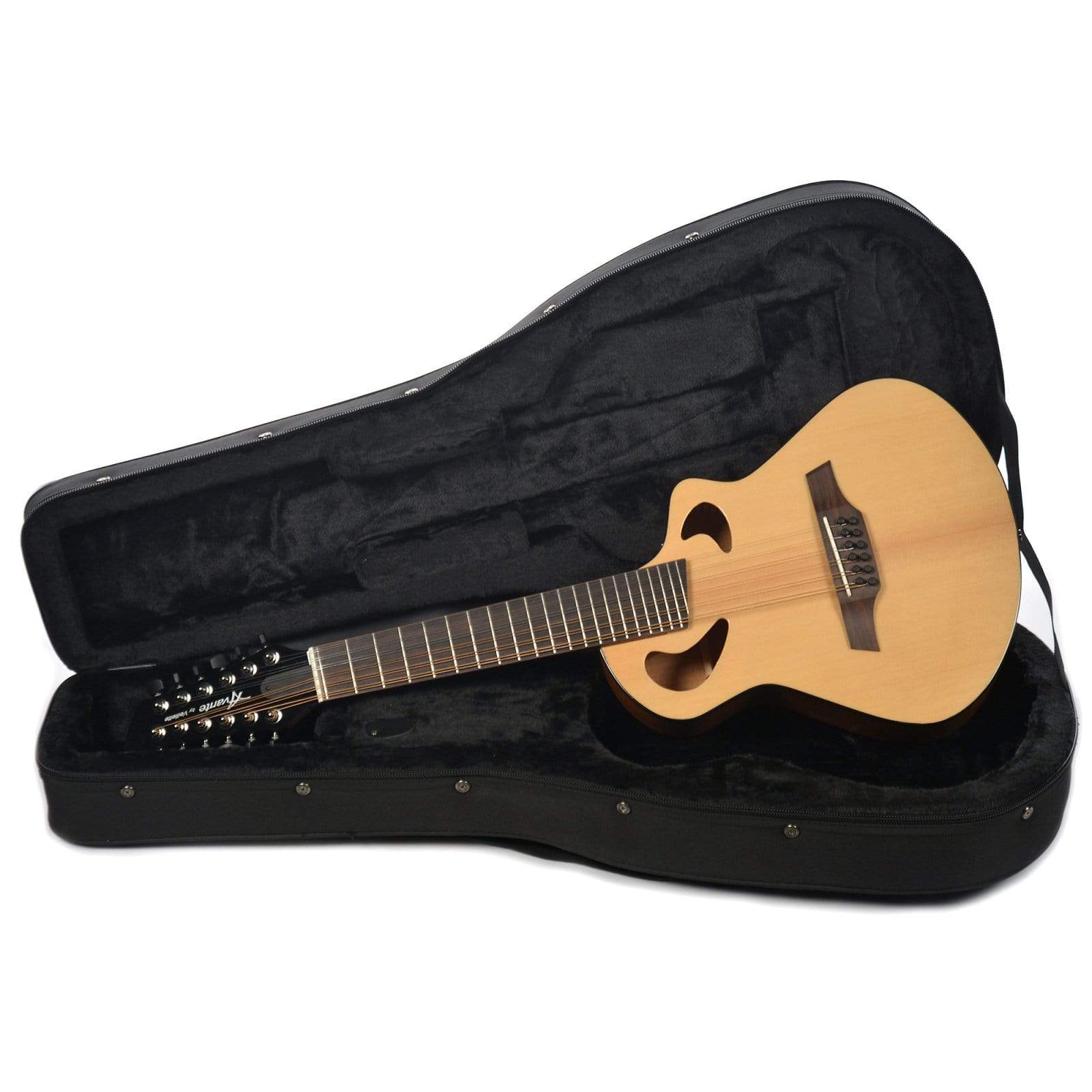 Veillette Avante Series Gryphon 18.5” Scale D-Tuned 12-String Acoustic-Electric Natural Acoustic Guitars / 12-String