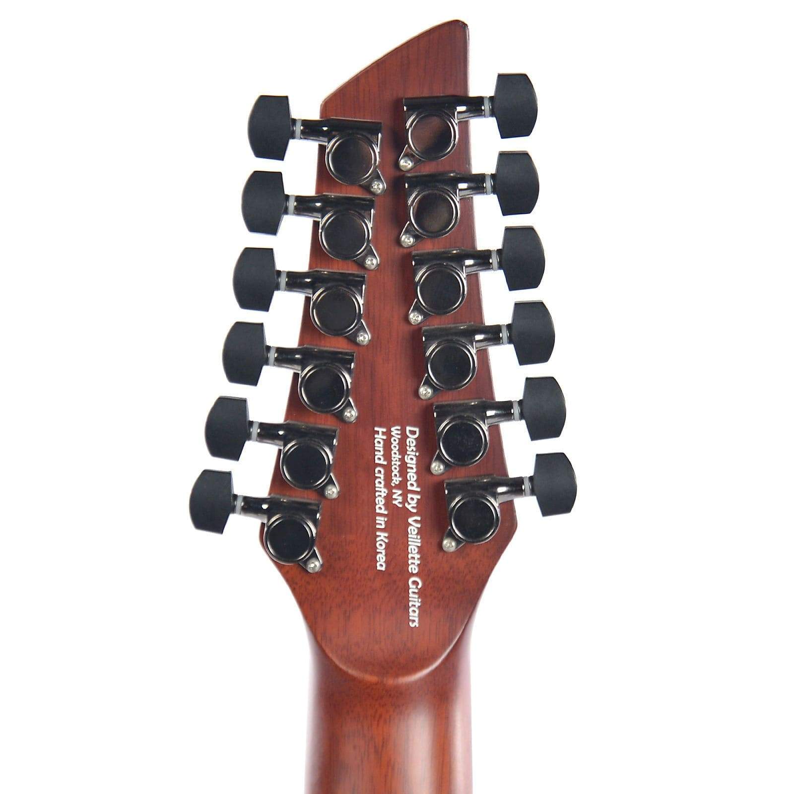 Veillette Avante Series Gryphon 18.5" Scale D-Tuned 12-String Acoustic-Electric Tobacco Burst Acoustic Guitars / Parlor