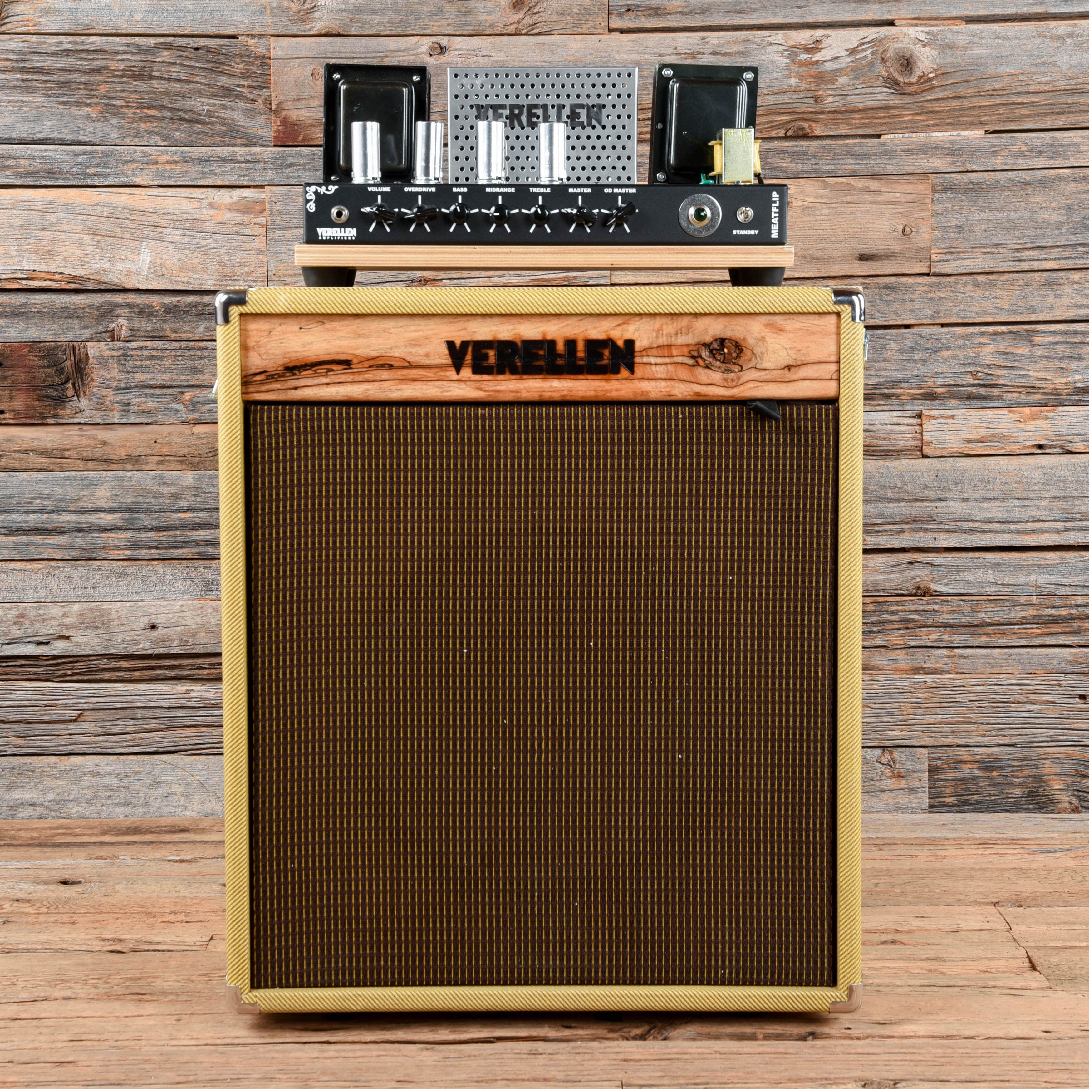 Verellen Meatflip 100 Watt 115 Bass Combo Amp Tweed Amps / Bass Combos