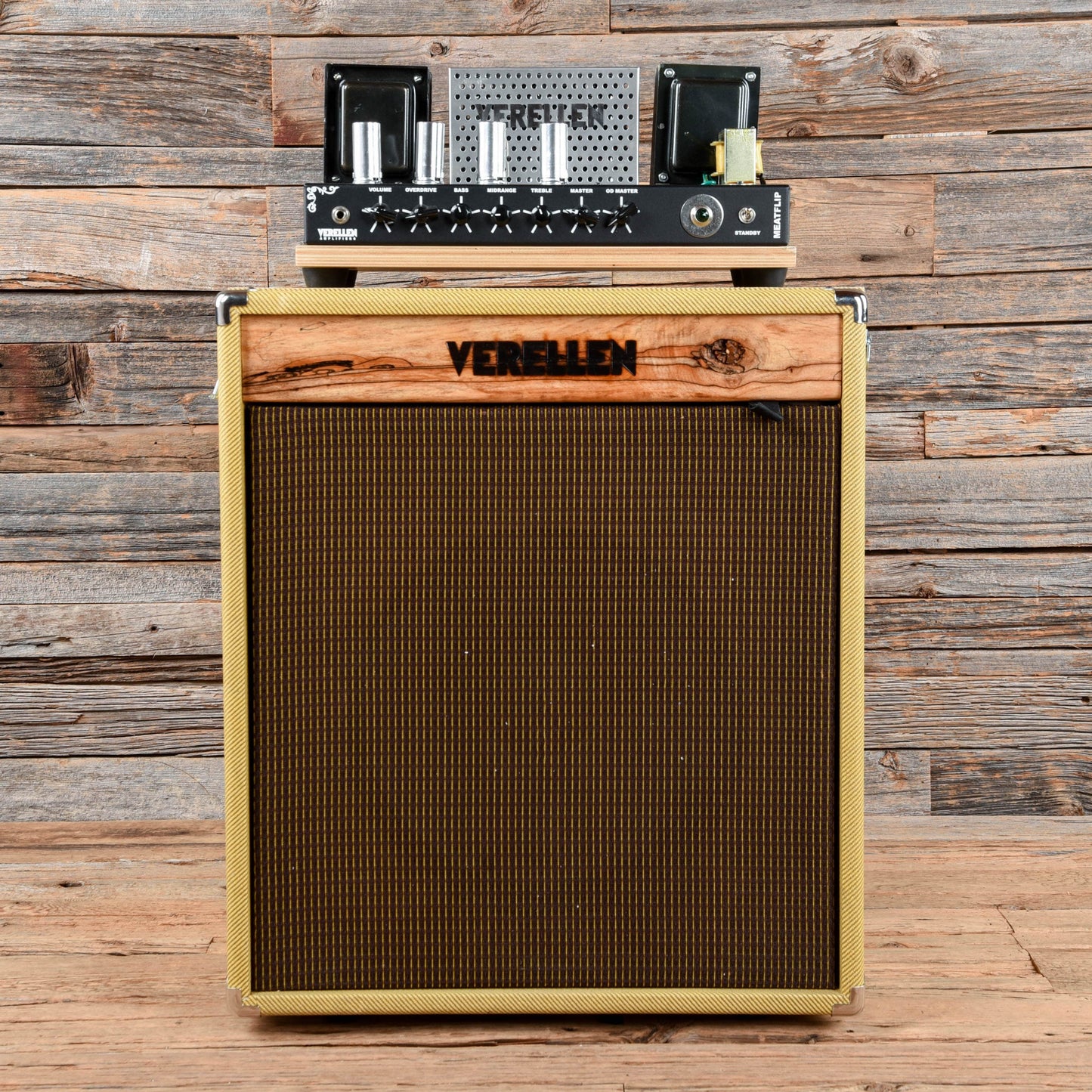 Verellen Meatflip 100 Watt 115 Bass Combo Amp Tweed Amps / Bass Combos