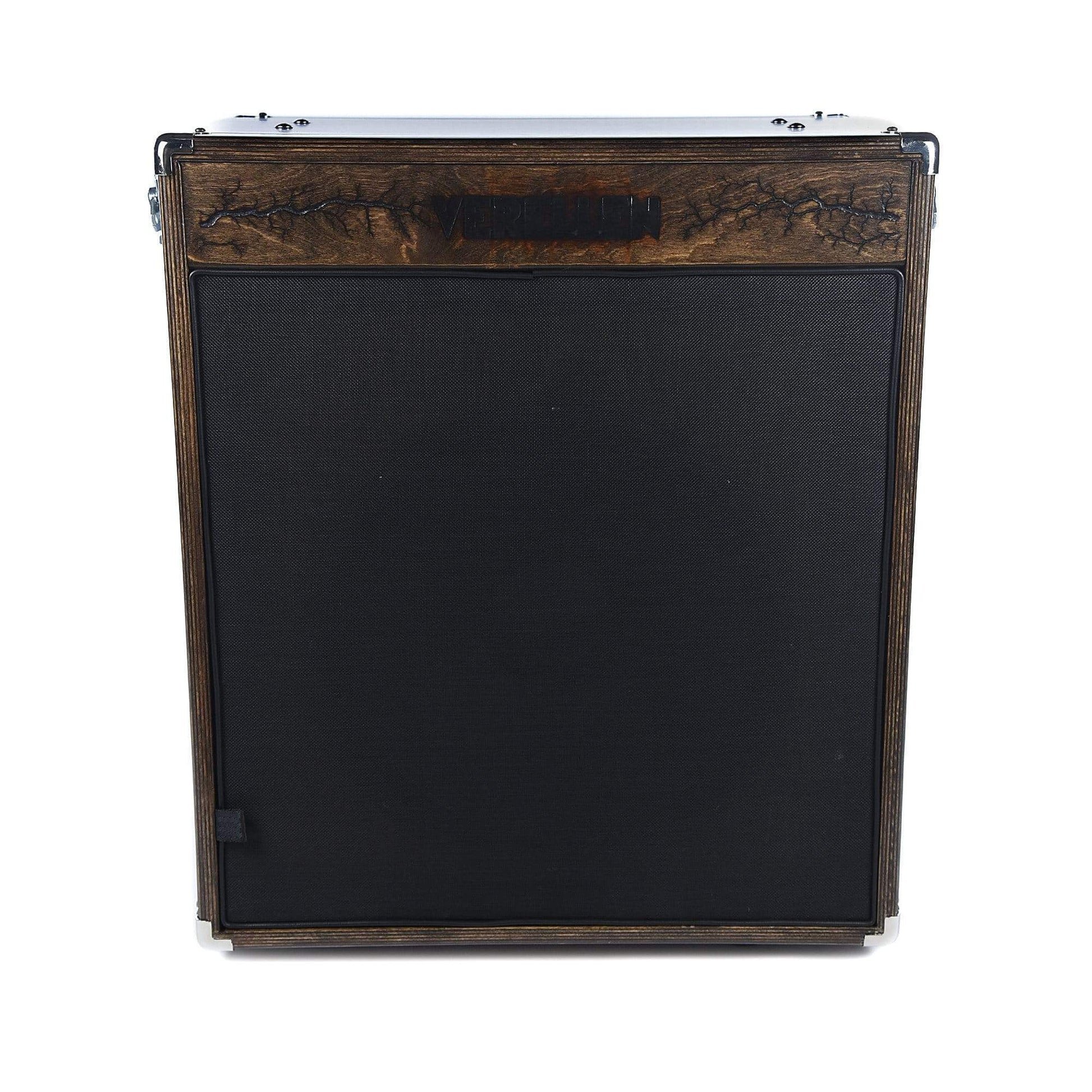 Verellen Meatflip 100w 1x15 Bass Combo Walnut w/Electrocuted Faceplate Amps / Bass Combos