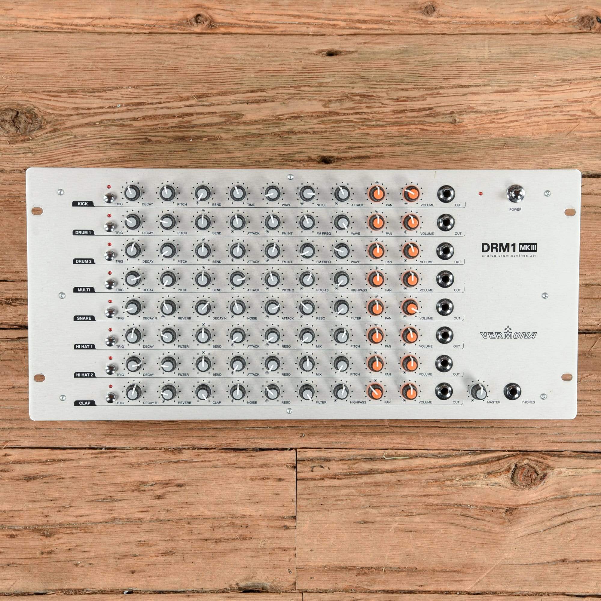 Vermona DRM1 MKIII Analog Drum Machine Chicago Music Exchange vermona-drm1-mkiii-analog-drum-machine-chicago-music-exchange