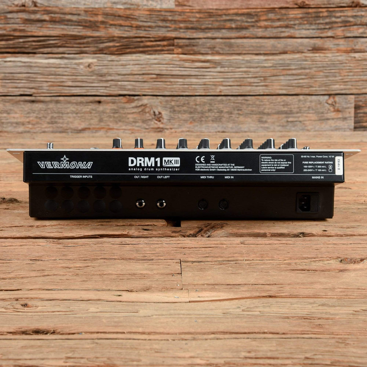 Vermona DRM1 MKIII Analog Drum Machine Chicago Music Exchange vermona-drm1-mkiii-analog-drum-machine-chicago-music-exchange