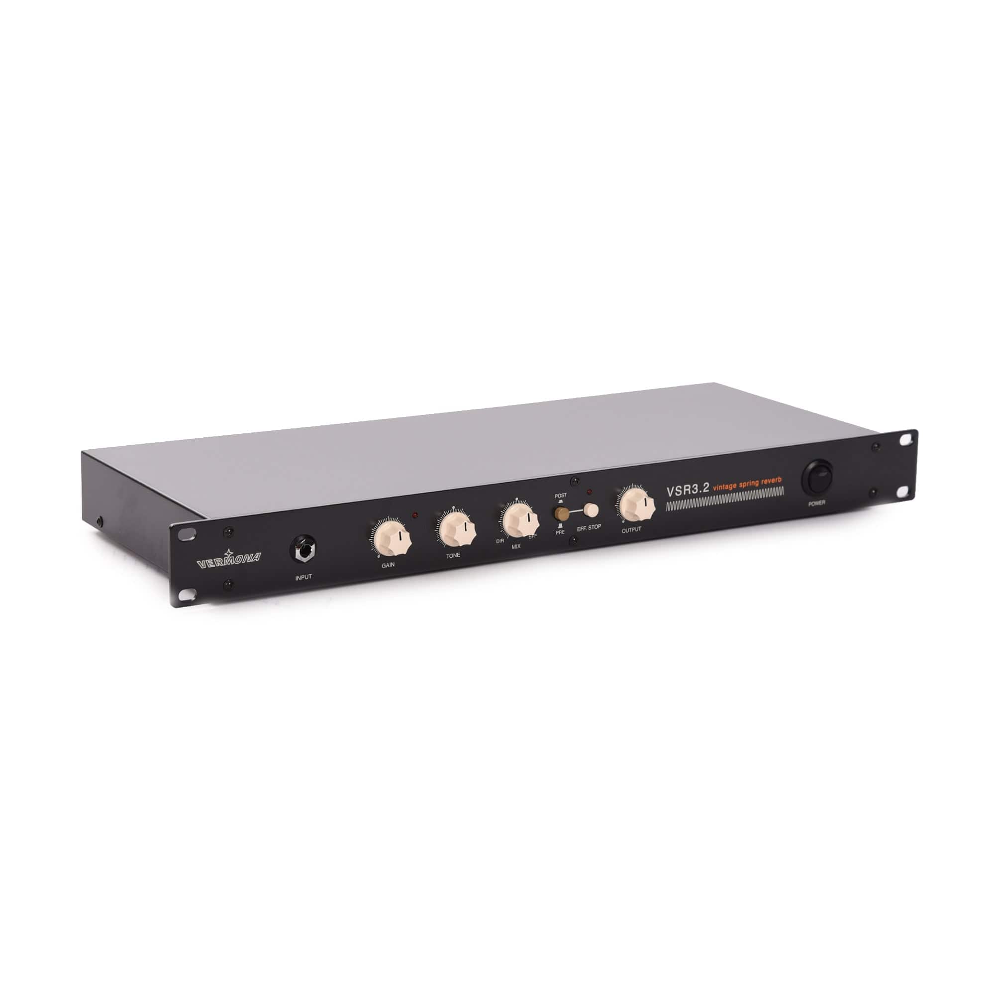 Master Room Spring Reverb Rack Mount Vermona VSR 3.2 Vintage Spring Reverb Rack Unit – Chicago Music Exchange