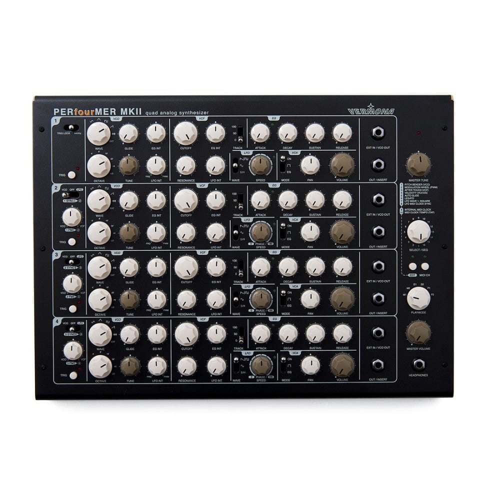 Vermona PERfourMER MKII Analog Desktop Synthesizer