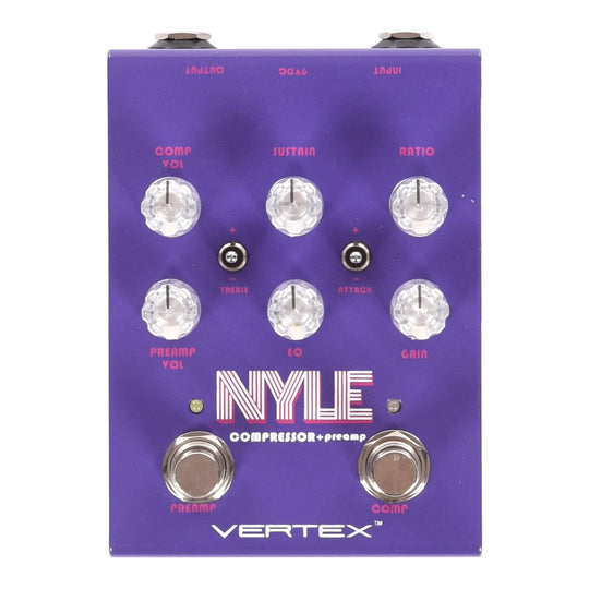Vertex Effects Nyle Compressor Effects and Pedals / Compression and Sustain