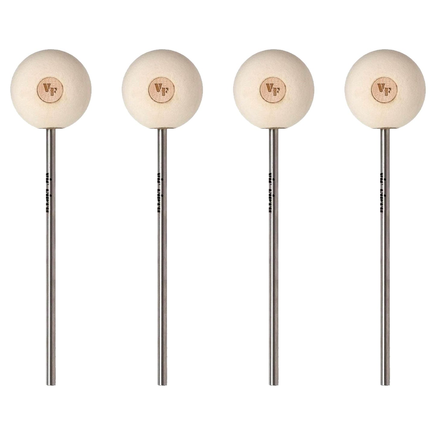 Vic Firth VicKick Bass Drum Beater - Felt 4 Pack Bundle Drums and Percussion / Parts and Accessories / Drum Parts