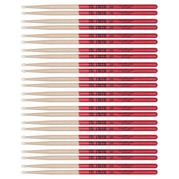 Vic Firth American Classic 7A Vic Grip Nylon Tip Drum Sticks (12 Pair