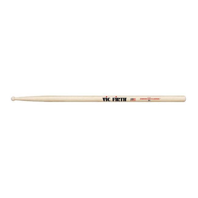 Vic Firth American Classic F1 Wood Tip Drum Sticks Drums and Percussion / Parts and Accessories / Drum Sticks and Mallets