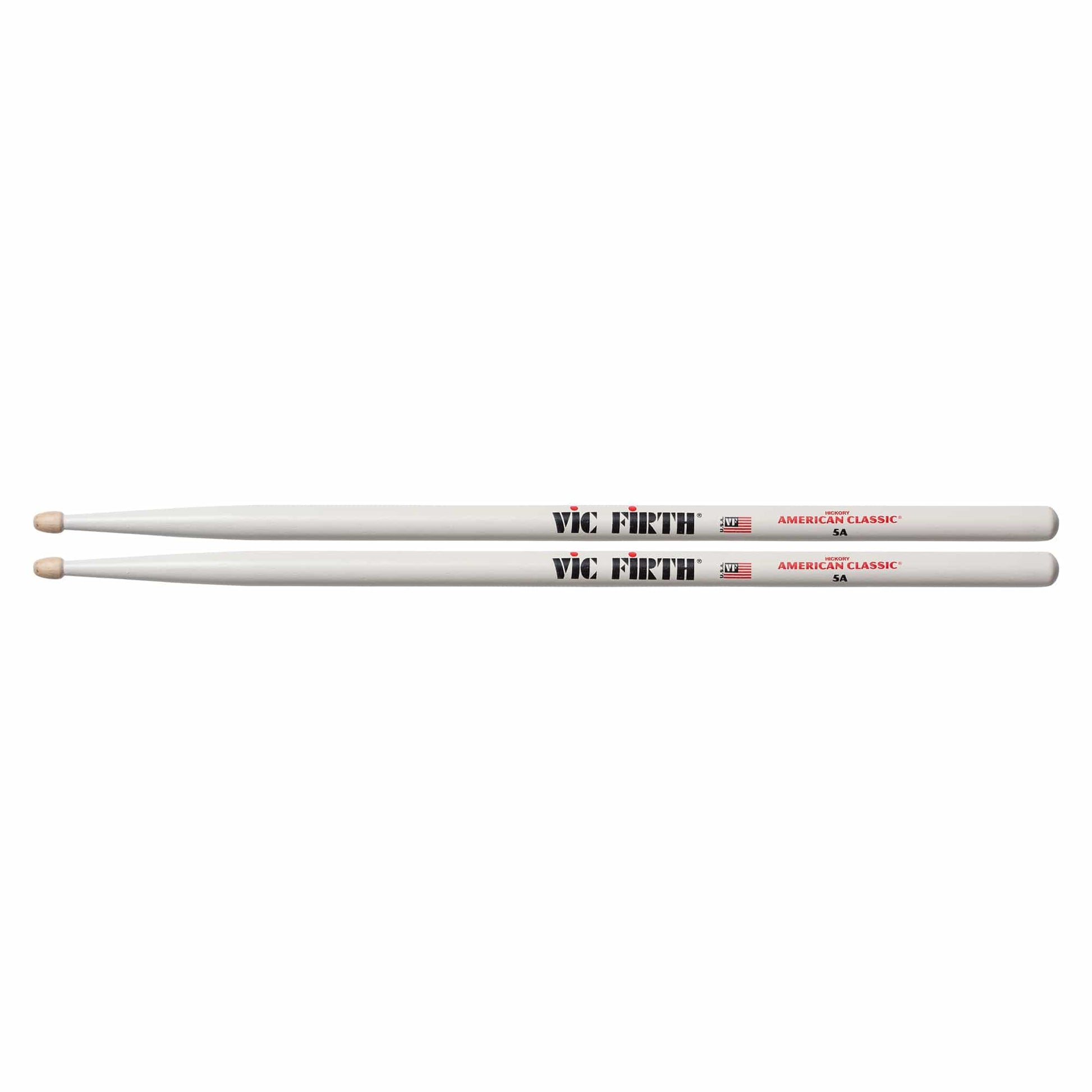 Vic Firth American Classic White 5A Wood Tip Drum Sticks Drums and Percussion / Parts and Accessories / Drum Sticks and Mallets