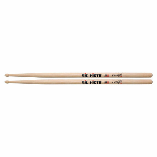 Vic Firth American Concept Freestyle 5A Wood Tip Drum Sticks Drums and Percussion / Parts and Accessories / Drum Sticks and Mallets