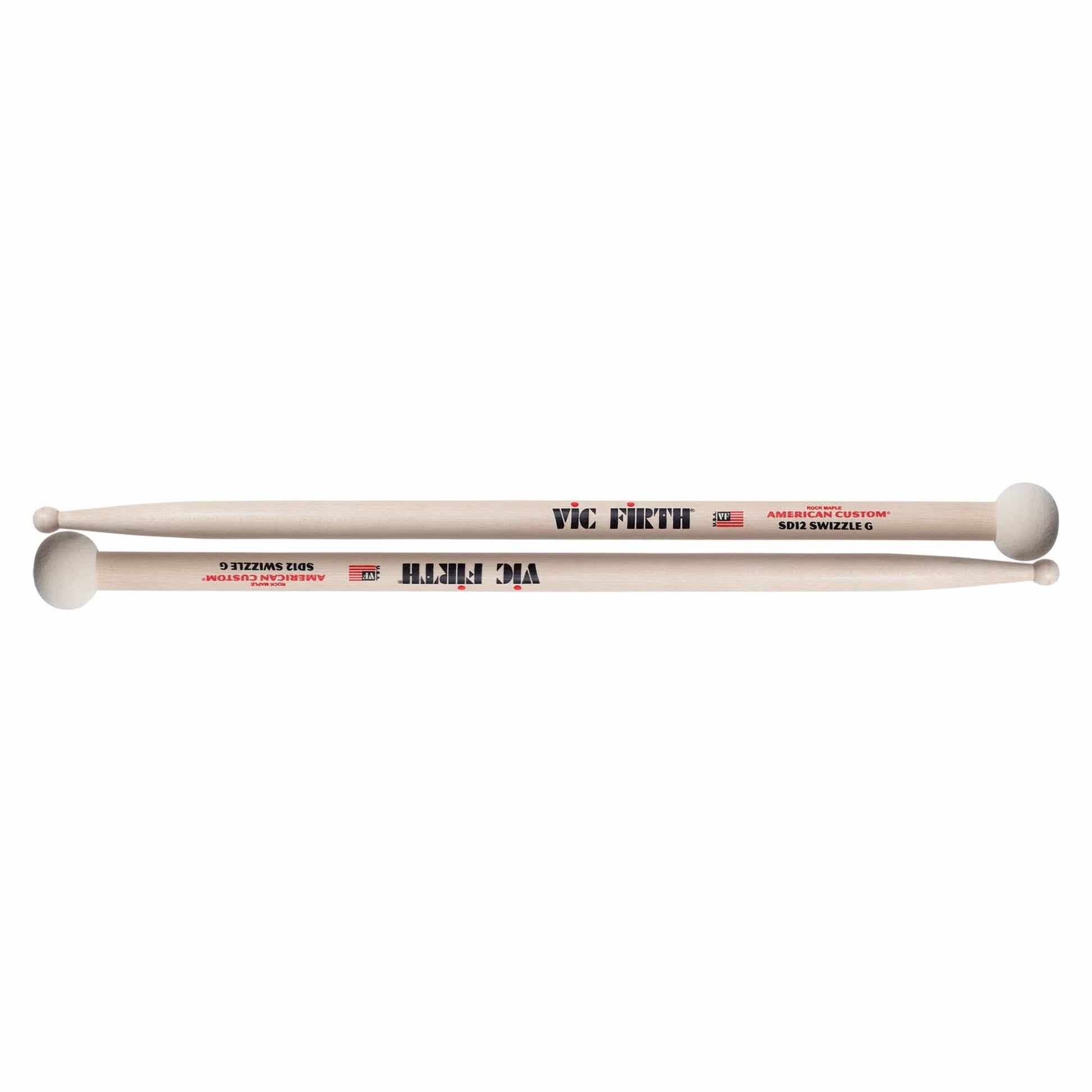 Vic Firth American Custom SD12 Swizzle G Drum Sticks Drums and Percussion / Parts and Accessories / Drum Sticks and Mallets