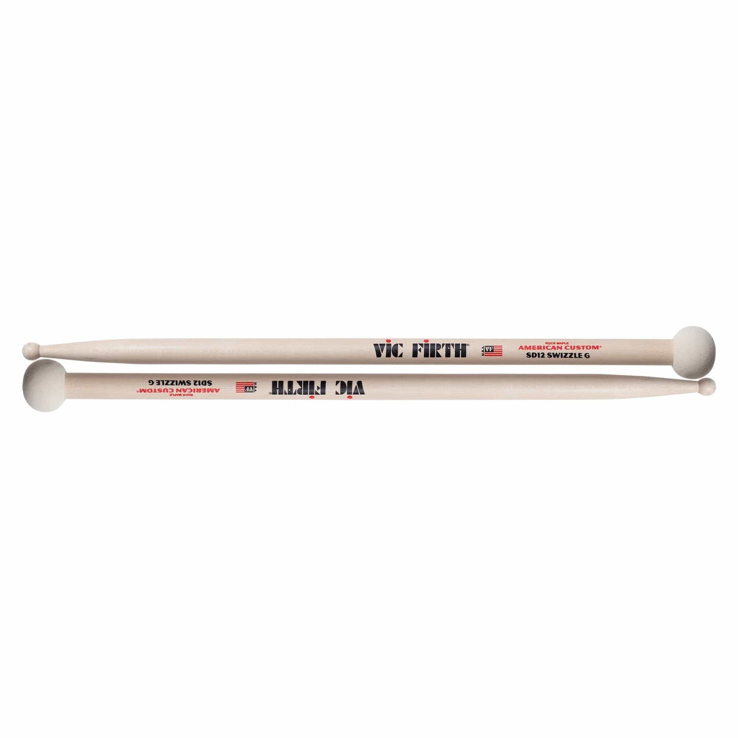 Vic Firth American Custom SD12 Swizzle G Drum Sticks Drums and Percussion / Parts and Accessories / Drum Sticks and Mallets