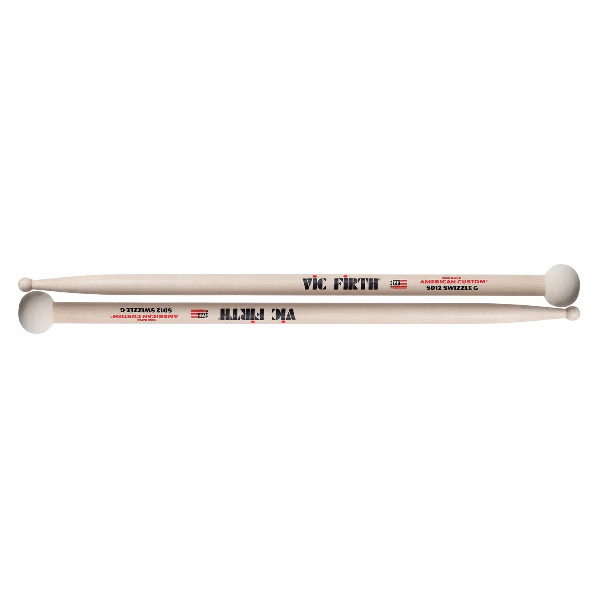 Vic Firth American Custom SD12 Swizzle G Drum Sticks Drums and Percussion / Parts and Accessories / Drum Sticks and Mallets