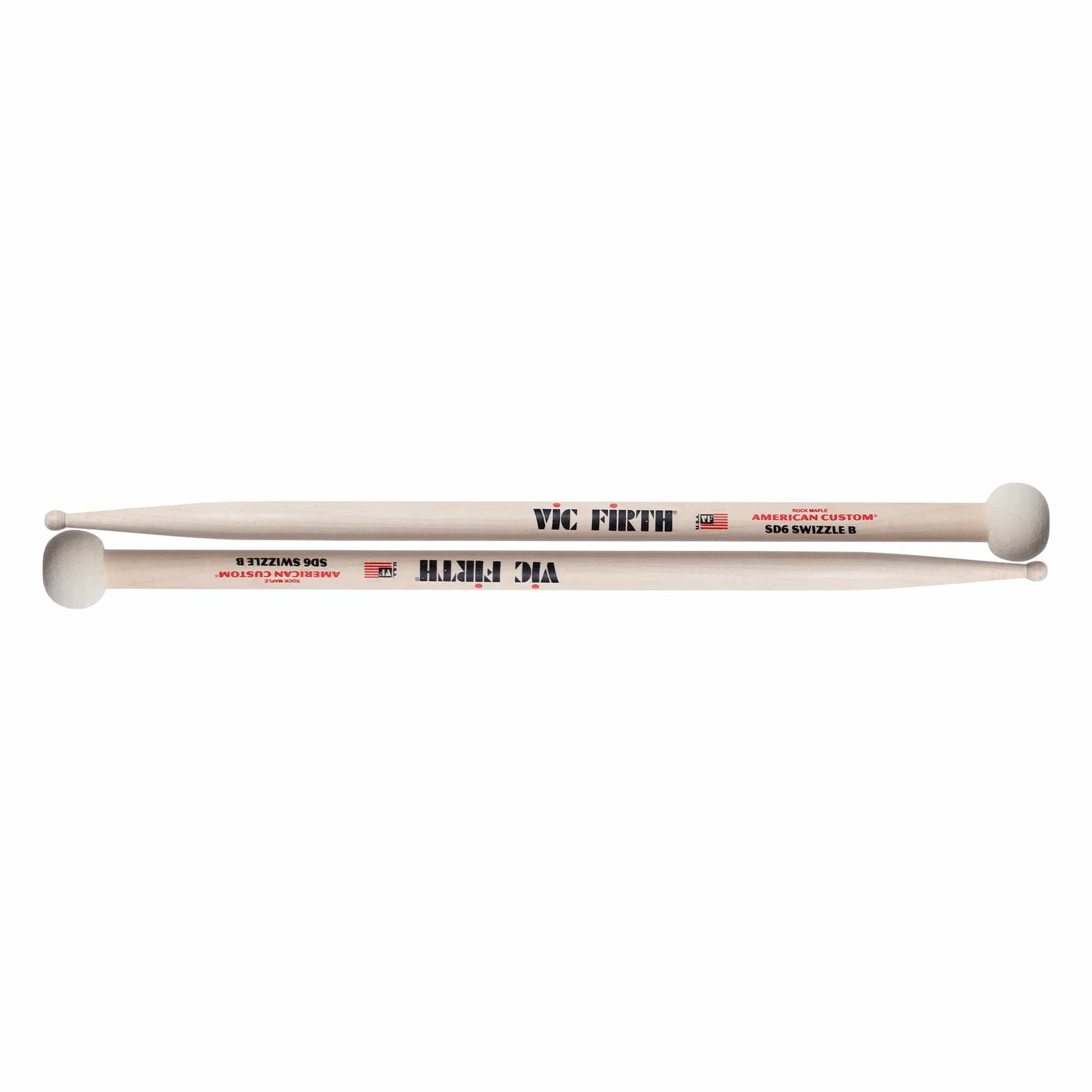 Vic Firth American Custom SD6 Swizzle B Drum Sticks Drums and Percussion / Parts and Accessories / Drum Sticks and Mallets