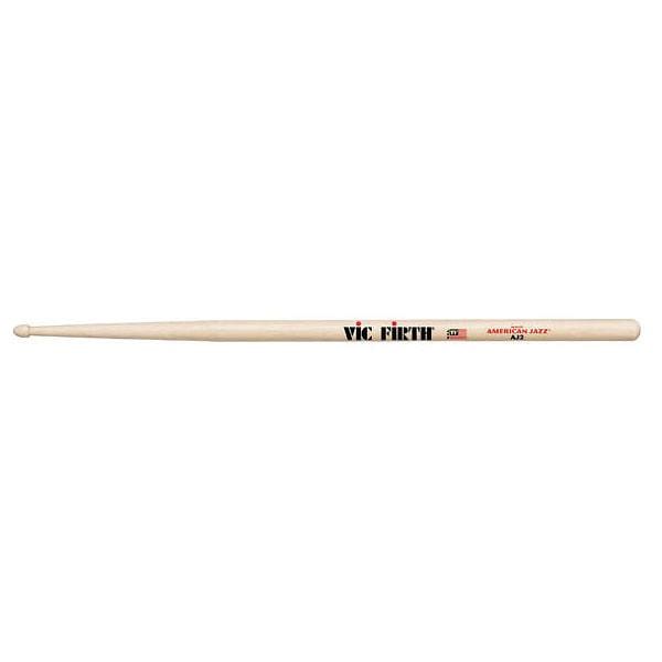 Vic Firth American Jazz AJ2 Wood Tip Drum Sticks Drums and Percussion / Parts and Accessories / Drum Sticks and Mallets