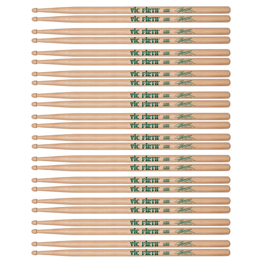 Vic Firth Benny Greb Signature Drum Sticks (12 Pair Bundle) Drums and Percussion / Parts and Accessories / Drum Sticks and Mallets