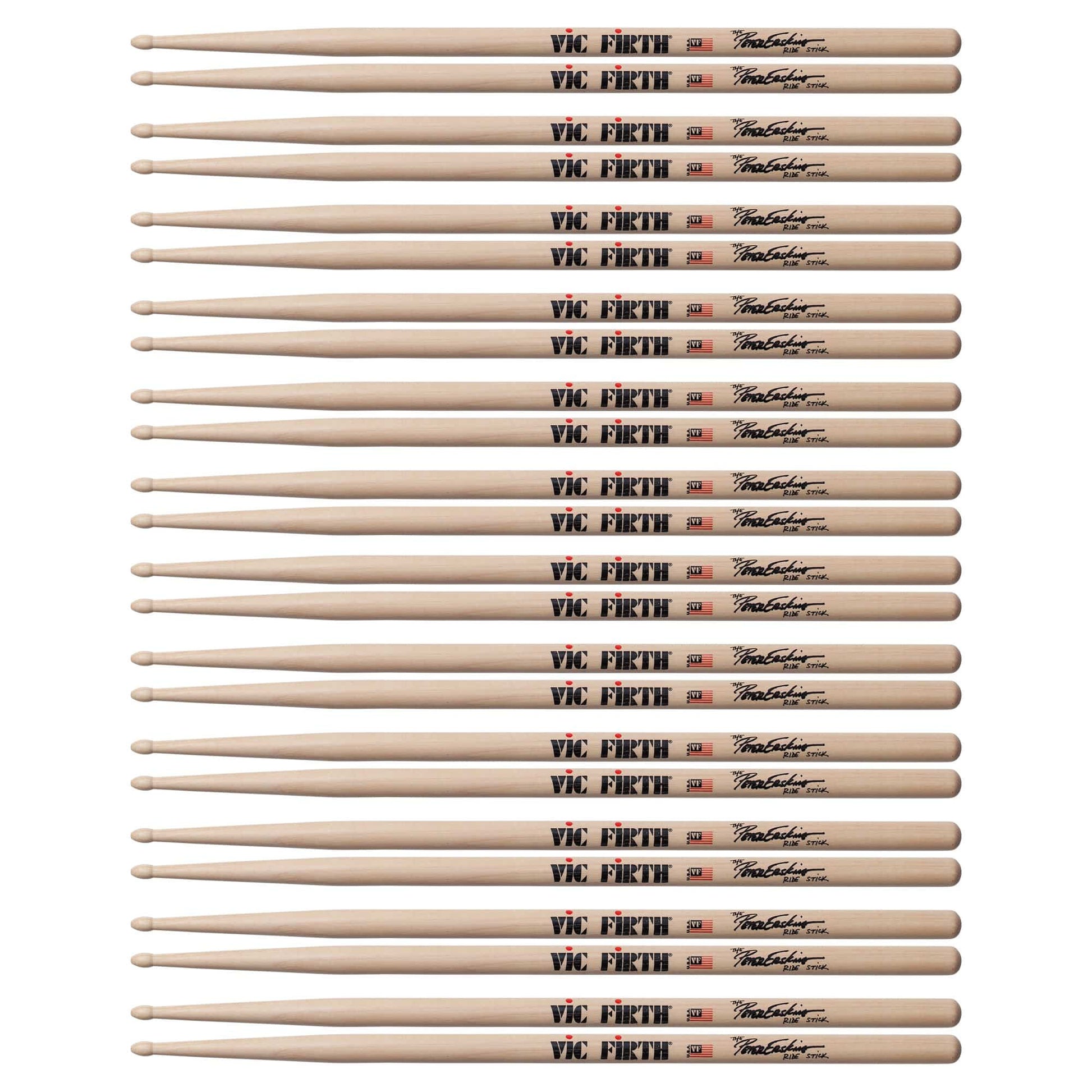 Vic Firth Peter Erskine Ride Signature Drum Sticks (12 Pair Bundle) Drums and Percussion / Parts and Accessories / Drum Sticks and Mallets