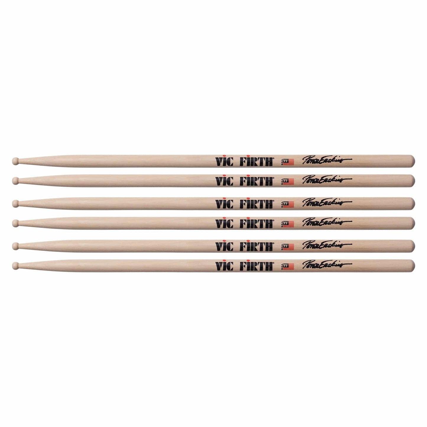 Vic Firth Peter Erskine Signature Drum Sticks (3 Pair Bundle) Drums and Percussion / Parts and Accessories / Drum Sticks and Mallets