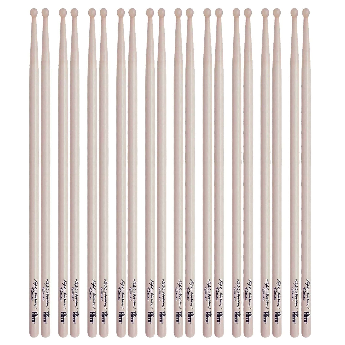 Vic Firth Ralph Hardimon Corpmaster Wood Tip Drum Sticks (10 Pair Bundle) Drums and Percussion / Parts and Accessories / Drum Sticks and Mallets