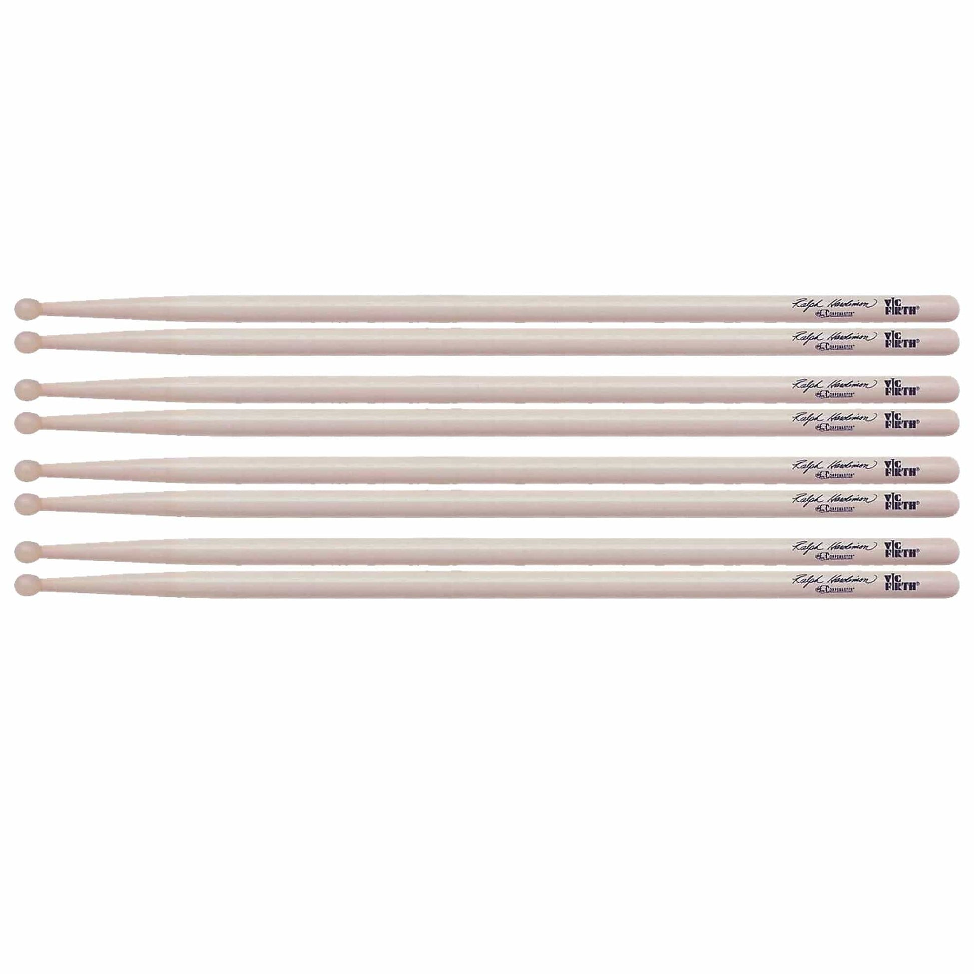 Vic Firth Ralph Hardimon Corpmaster Wood Tip Drum Sticks (4 Pair Bundle) Drums and Percussion / Parts and Accessories / Drum Sticks and Mallets
