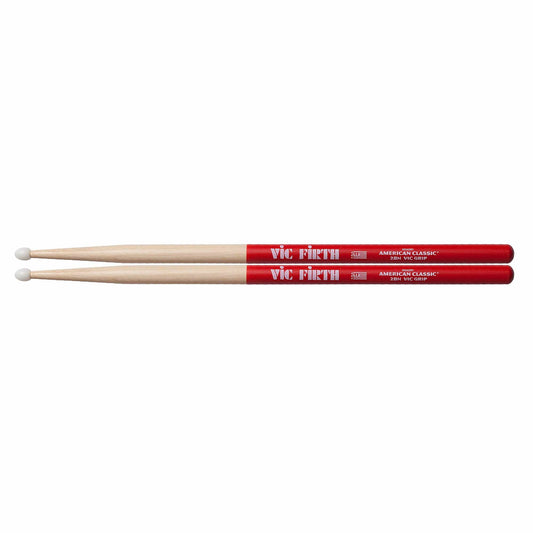 Vic Firth Vic Grip Hickory Nylon Tip 2B Drumsticks Drums and Percussion / Parts and Accessories / Drum Sticks and Mallets