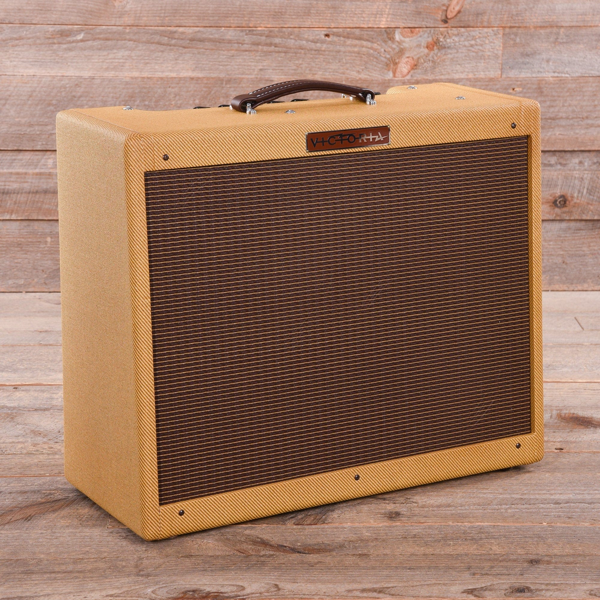 Victoria 50212 Tweed Twin 2x12 Combo w/Half Power Switch – Chicago