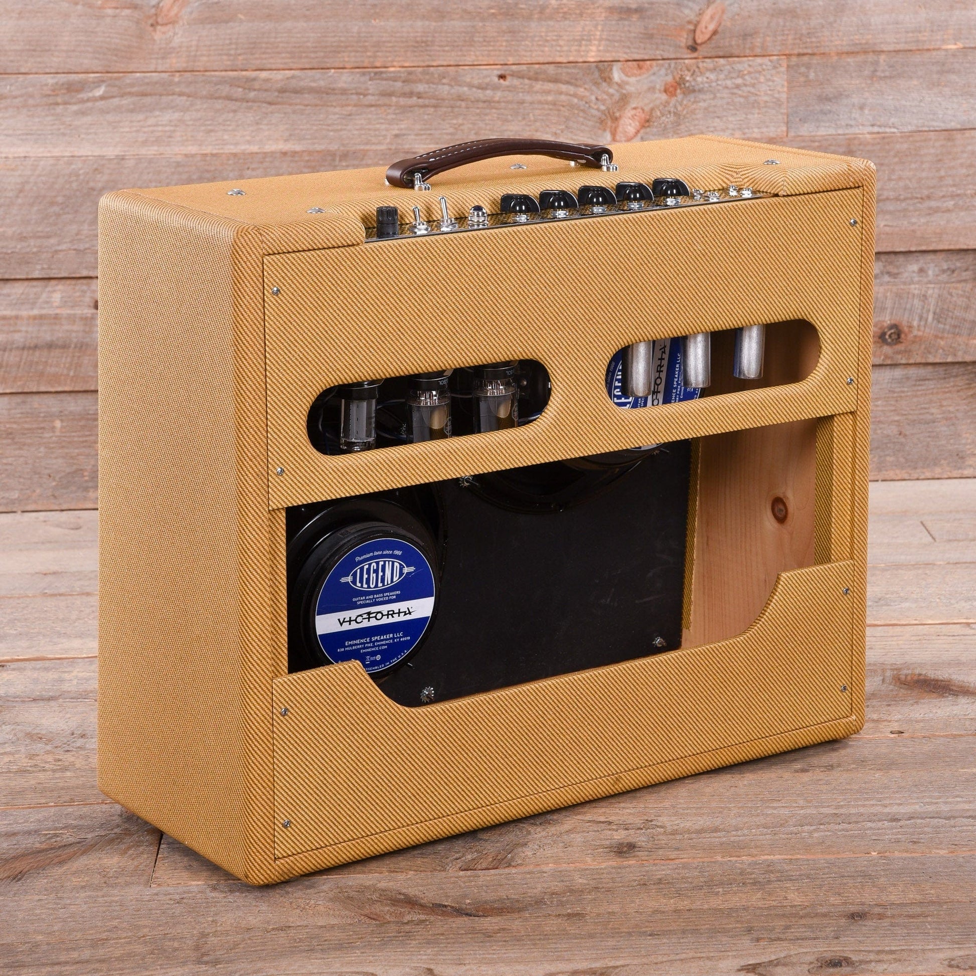 Victoria 50212 Tweed Twin 2x12 Combo w/Half Power Switch Amps / Guitar Combos