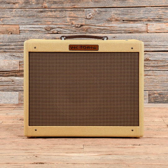 Victoria Chicago-lux 14w Tweed Combo w/Footswitch Amps / Guitar Combos