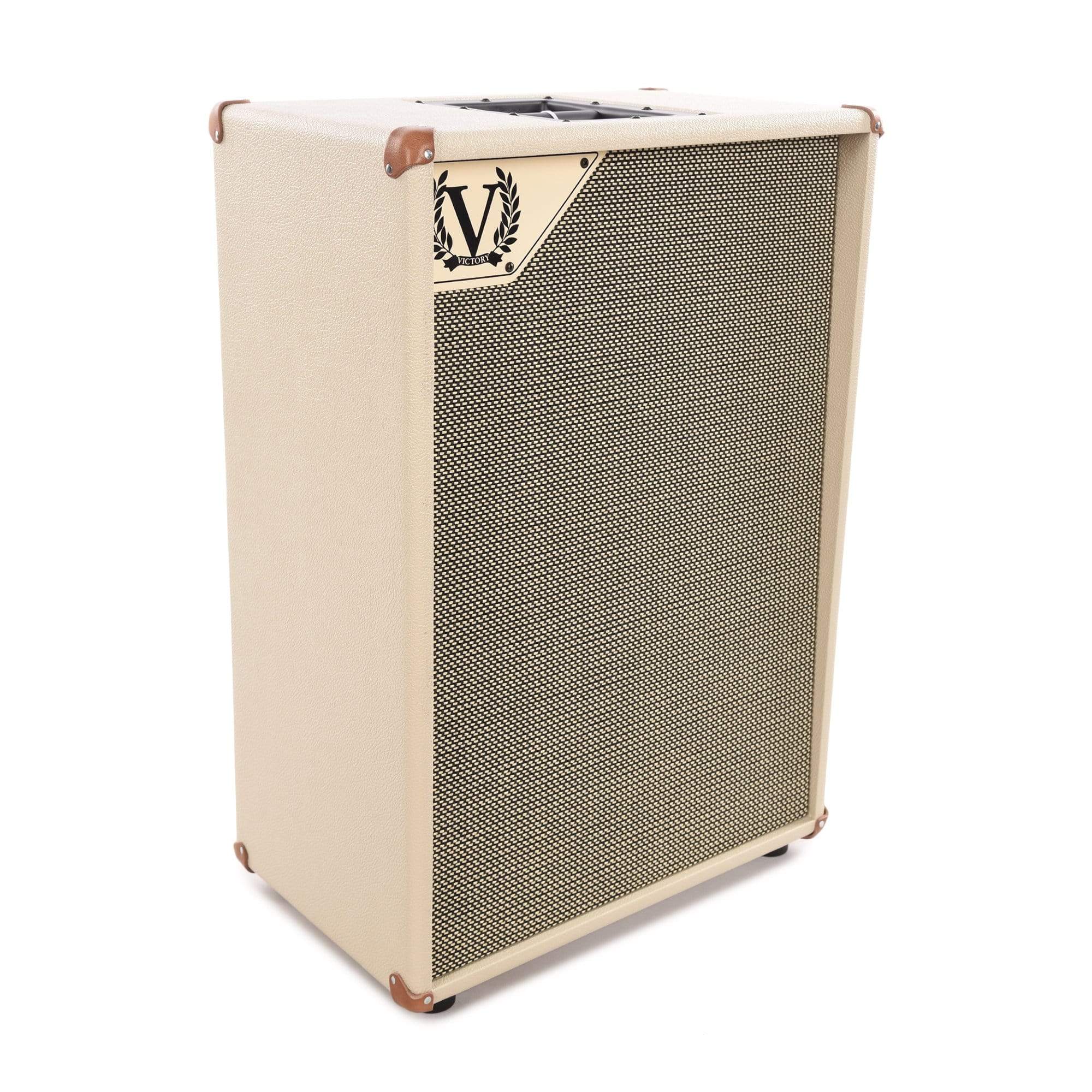 Victory V212-VCD 2x12 Open Back Speaker Cabinet 130W 16 Ohms Cream Amps / Guitar Cabinets