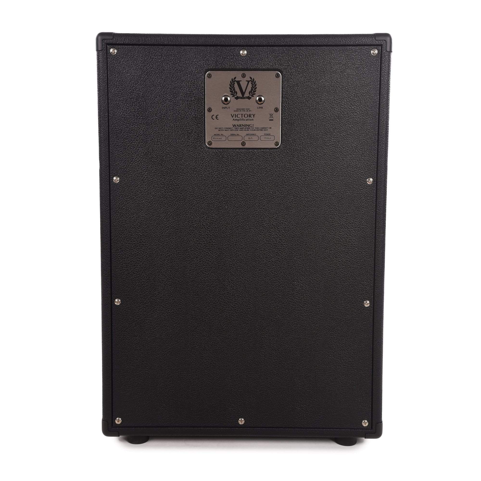Victory V212-VV 2x12 Closed Back Speaker Cabinet 120W 16 Ohms Black Amps / Guitar Cabinets