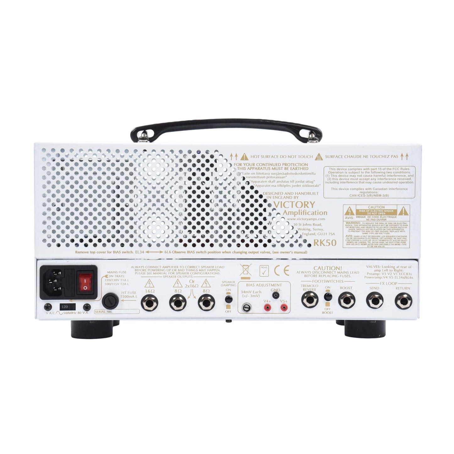 Victory RK50 Richie Kotzen Signature 50W Compact Head Amps / Guitar Heads